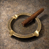 Brazen Antique İşlemeli Döküm Puro Küllüğü-Puro Aksesuarları-Coho Objet-NowShopFun