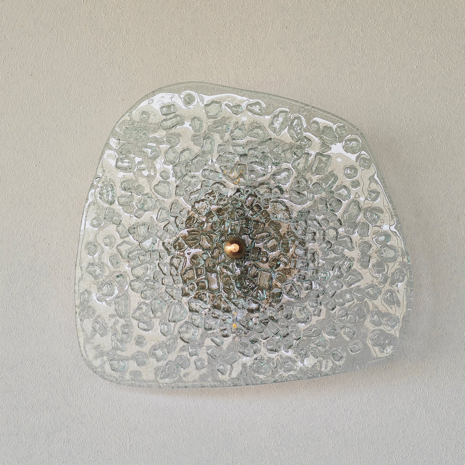 Brera 2 El Yapımı Cam Aplik Şeffaf