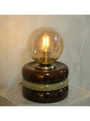 Brown & Olive Abajur - Lumos Series