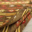 Brownish Çubuklu Üç Kanat Kilim 170X389 Cm