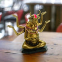 Buddha Cow - El Yapımı İnek Figürü