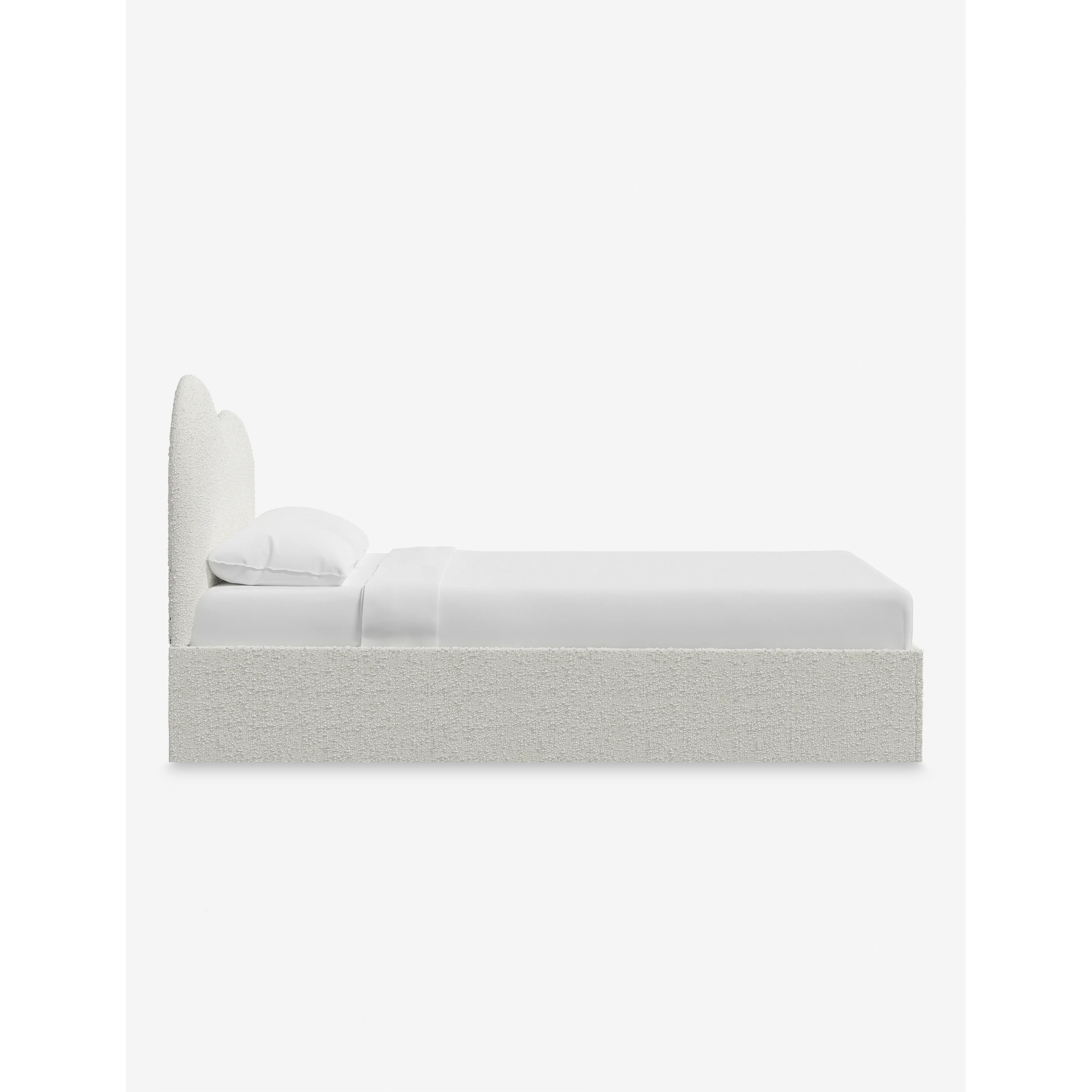 Bukle Kumaş Karyola