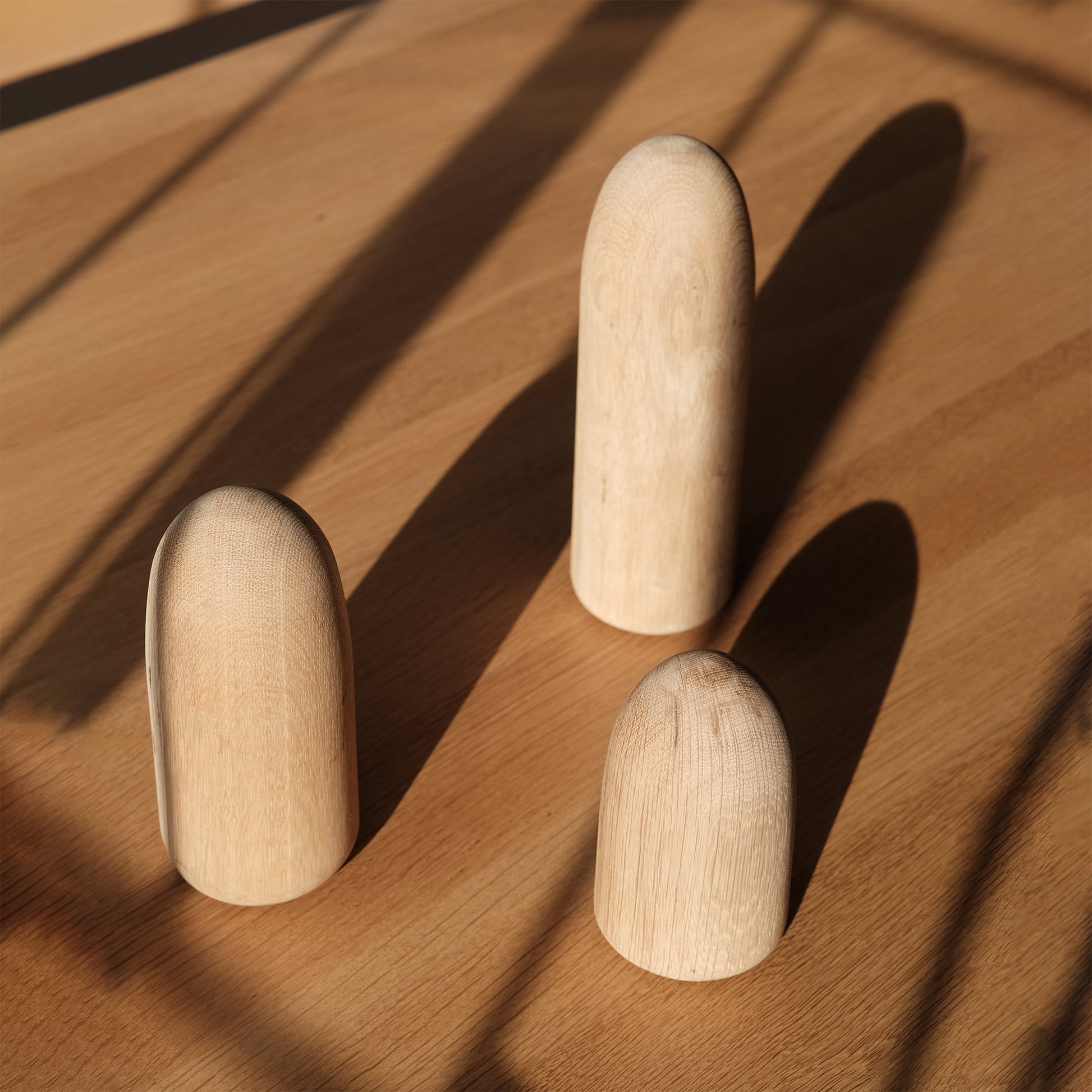 Bullet Kağıt Ağırlık Ve Dekoratif Obje Seti, Sedir, Ahşap