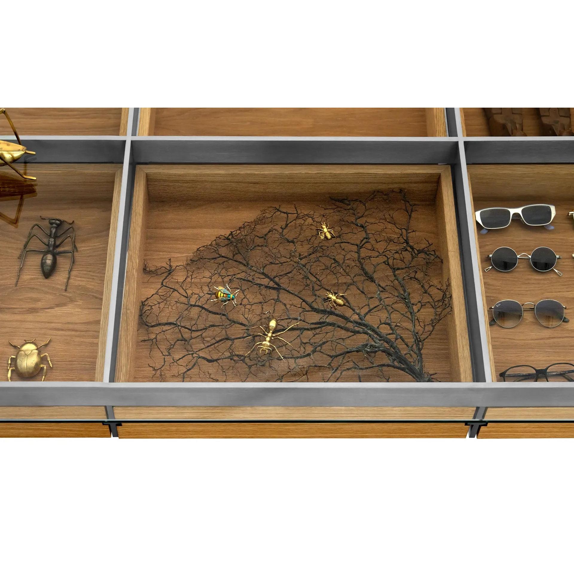 Burēdo Çekmeceli Sergileme Ve Çalışma Masası