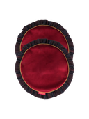 Burgundy Velvet Amerikan Servis
