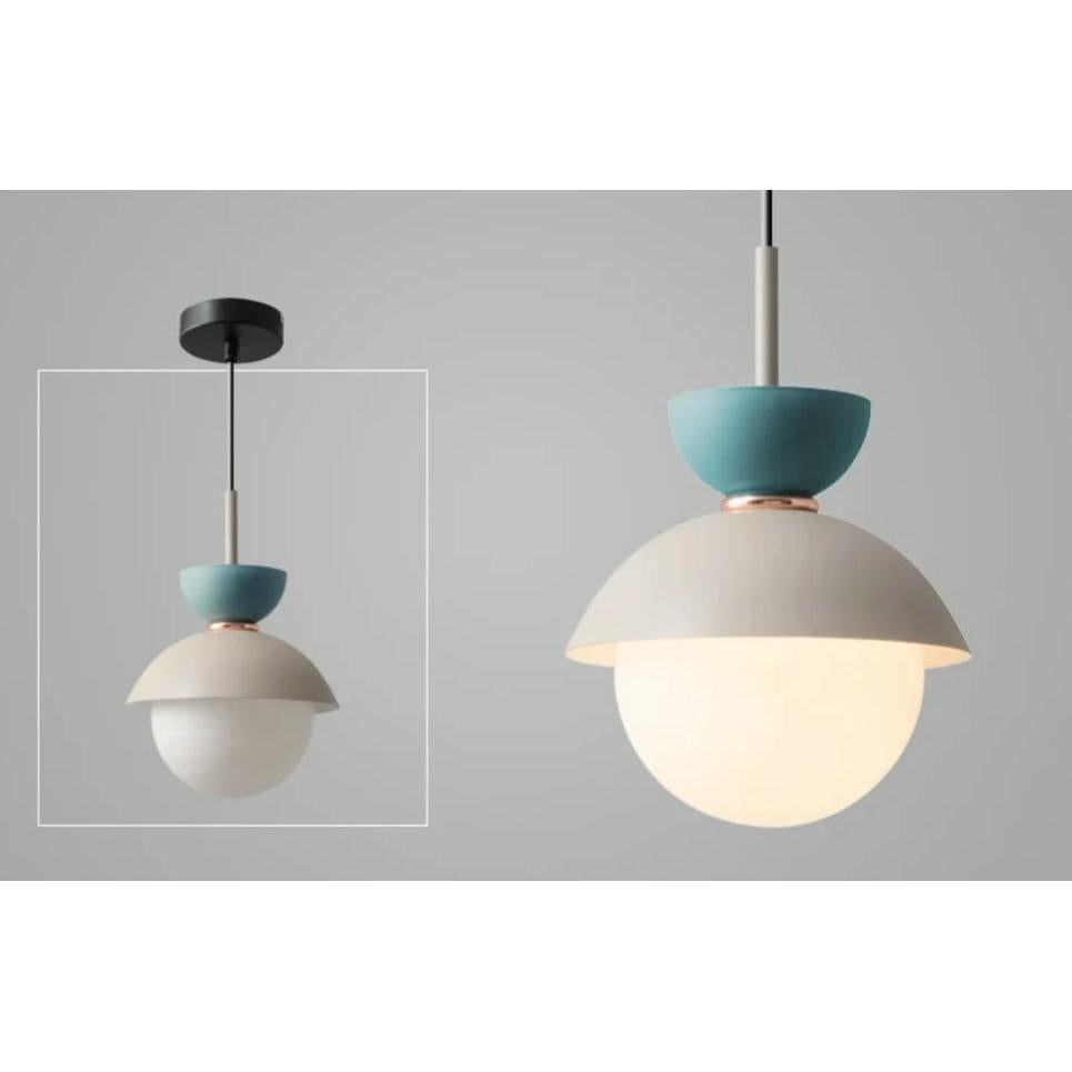 Buzlu Camlı Renkli Sarkıt Avize