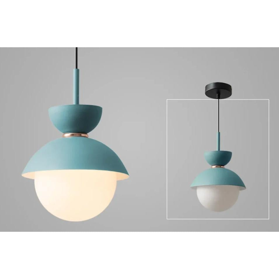 Buzlu Camlı Renkli Sarkıt Avize