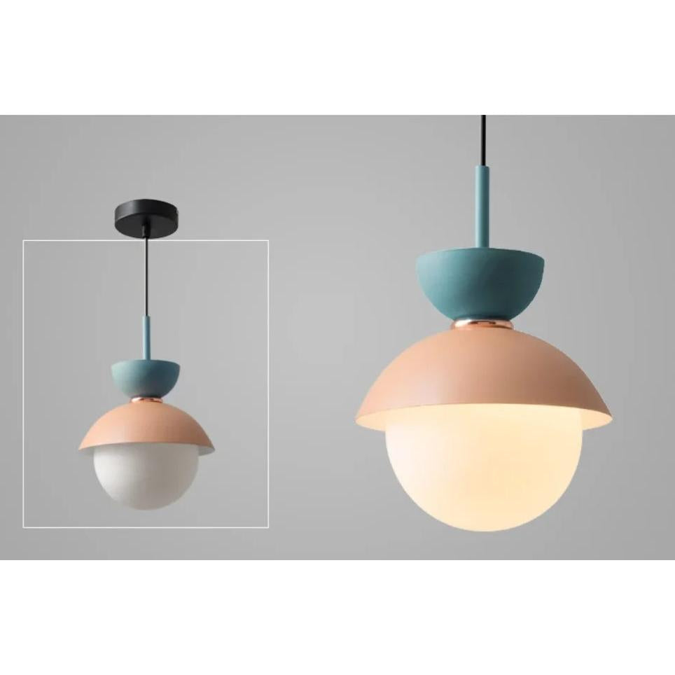 Buzlu Camlı Renkli Sarkıt Avize