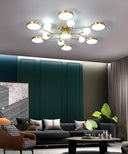 Buzlu Opal Camlı Led Plafonyer 4