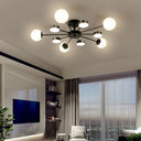 Buzlu Opal Camlı Led Plafonyer 6