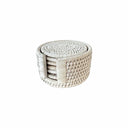 Rattan Bardak Altlığı (6'lı Set)