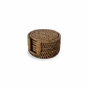 Rattan Bardak Altlığı (6'lı Set)