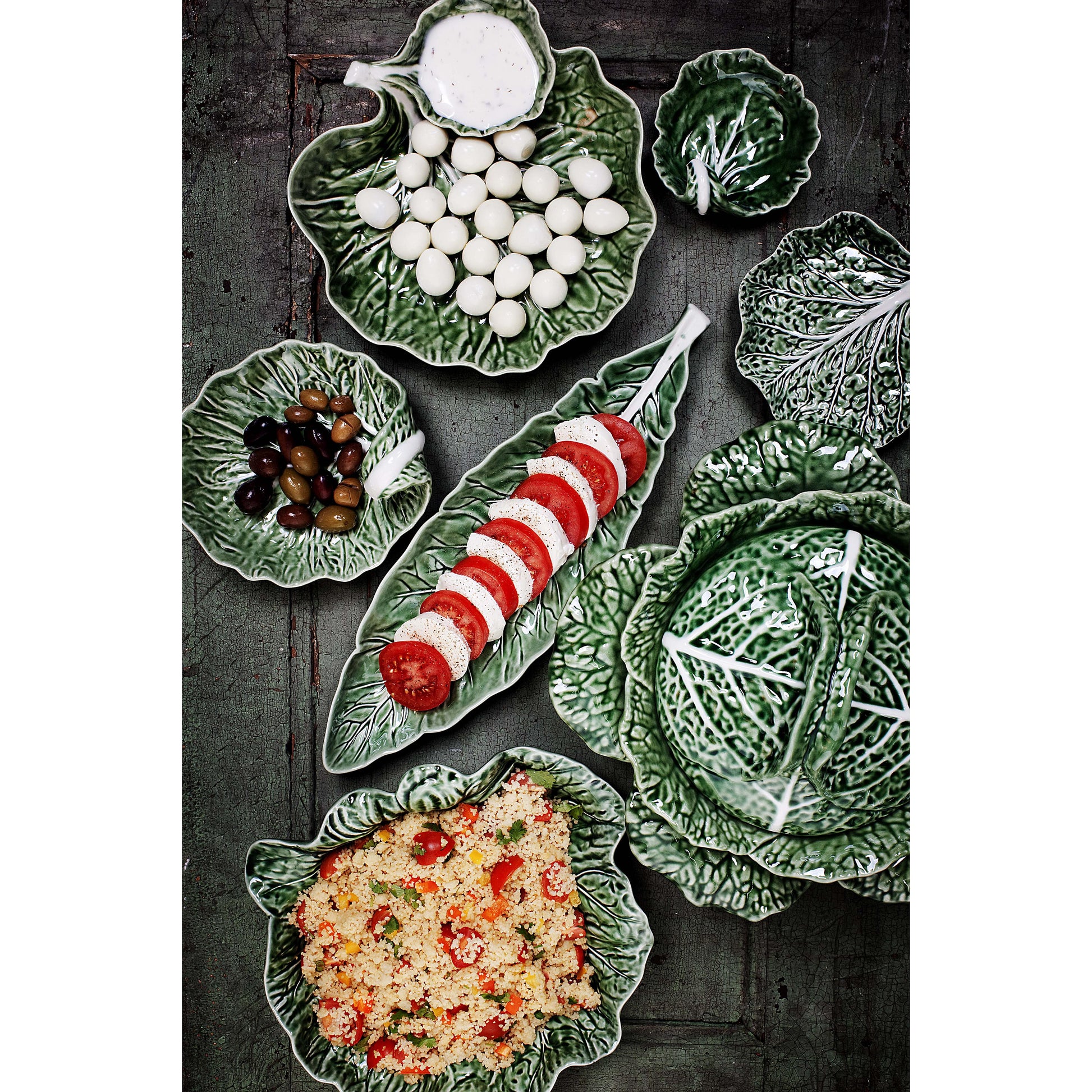 Cabbage Seramik Servis Tabağı