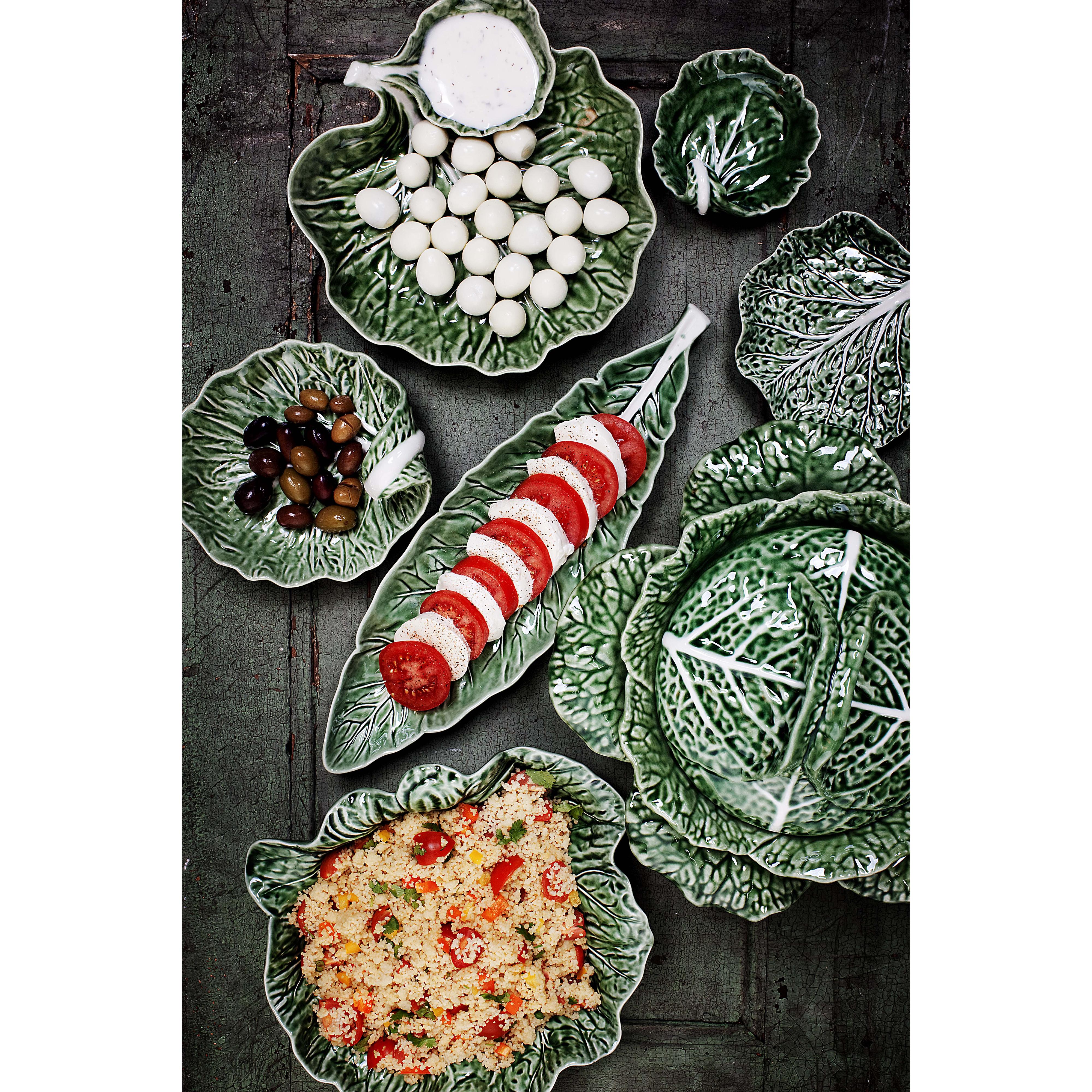 Cabbage Seramik Servis Tabağı