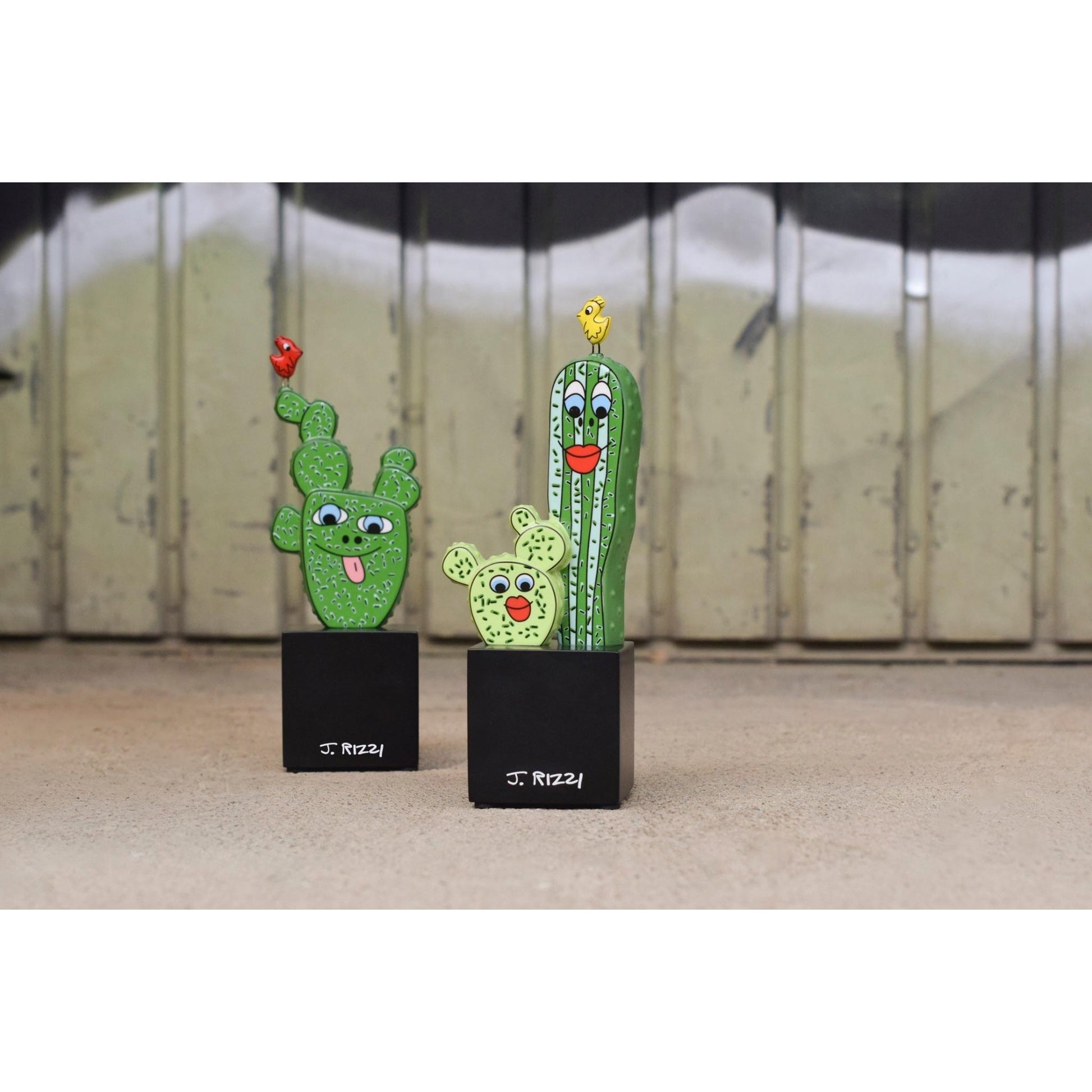 Cactus In Texas Figur - James Rizzi Koleksiyonu