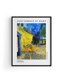 Café Terrace At Night Vincent Van Gogh Baskı