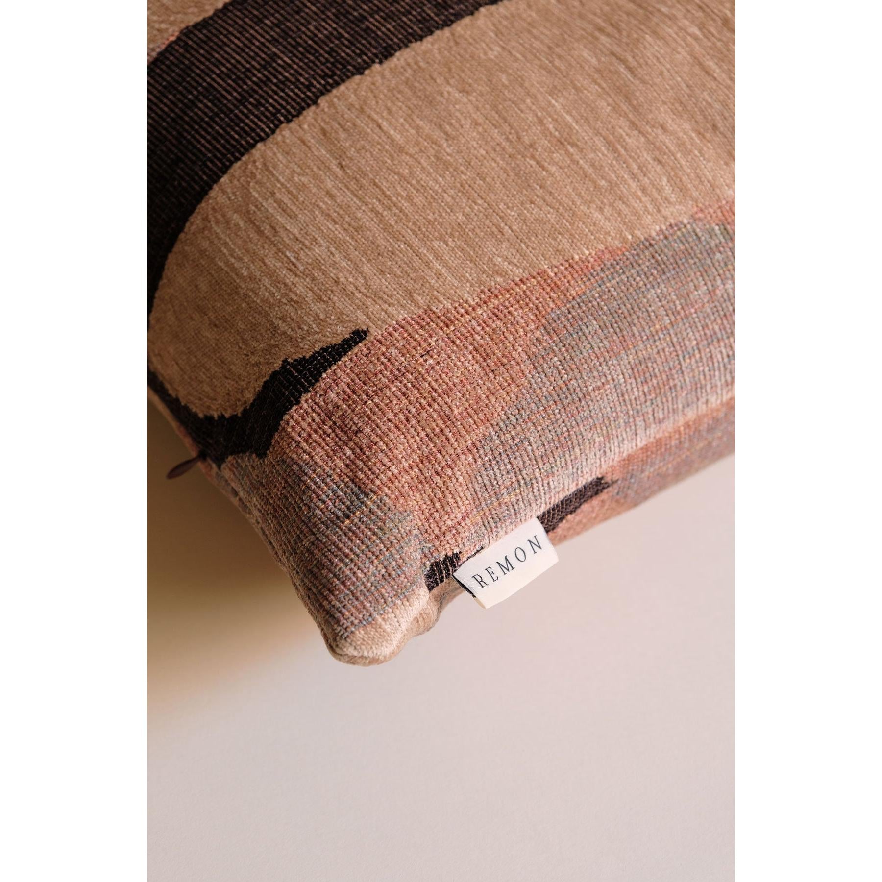 Calira Şeftali Kuş Tüyü Kırlent