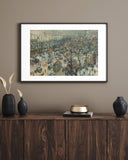 Camille Pissarro - Boulevard Des Italiens - Sabah Güneşi Fine Art Baskı