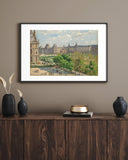 Camille Pissarro - Place Du Carrousel - Paris Fine Art Baskı