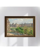 Camille Pissarro - Place Du Carrousel - Paris Fine Art Baskı