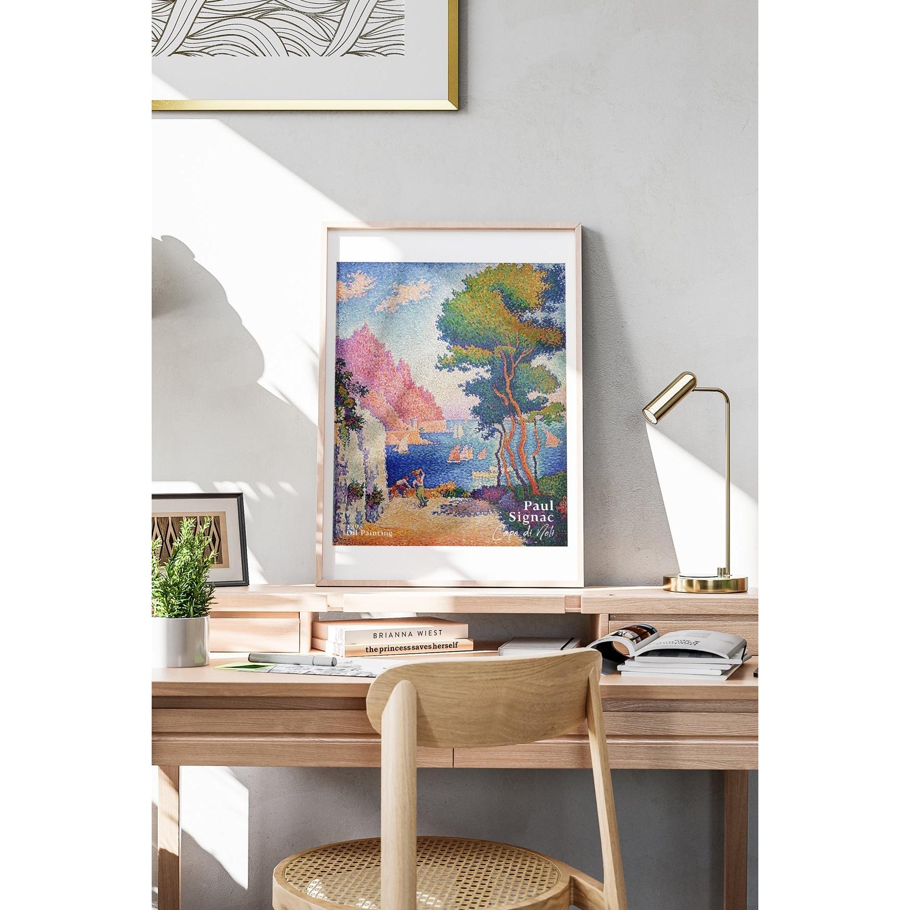 Capo Di Noli Paul Signac Baskı