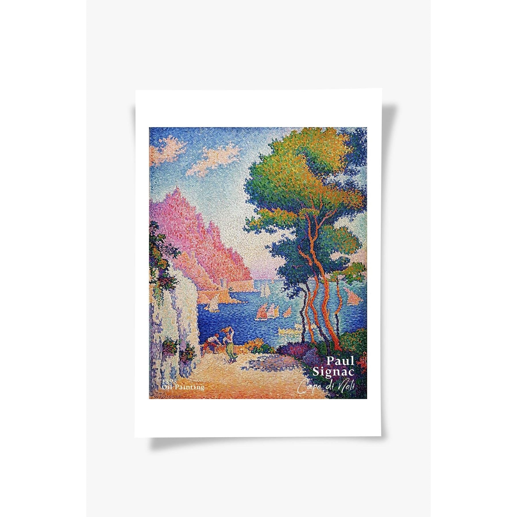 Capo Di Noli Paul Signac Baskı