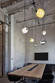 Capsula Sarkıt Lamba-Avize-livingstore-Sarı-NowShopFun