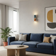 Capsule Duvar Aydınlatmaları-Aplik-5lamp Design-Petrol Mavisi-NowShopFun