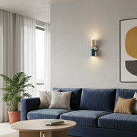 Capsule Duvar Aydınlatmaları-Aplik-5lamp Design-Petrol Mavisi-NowShopFun