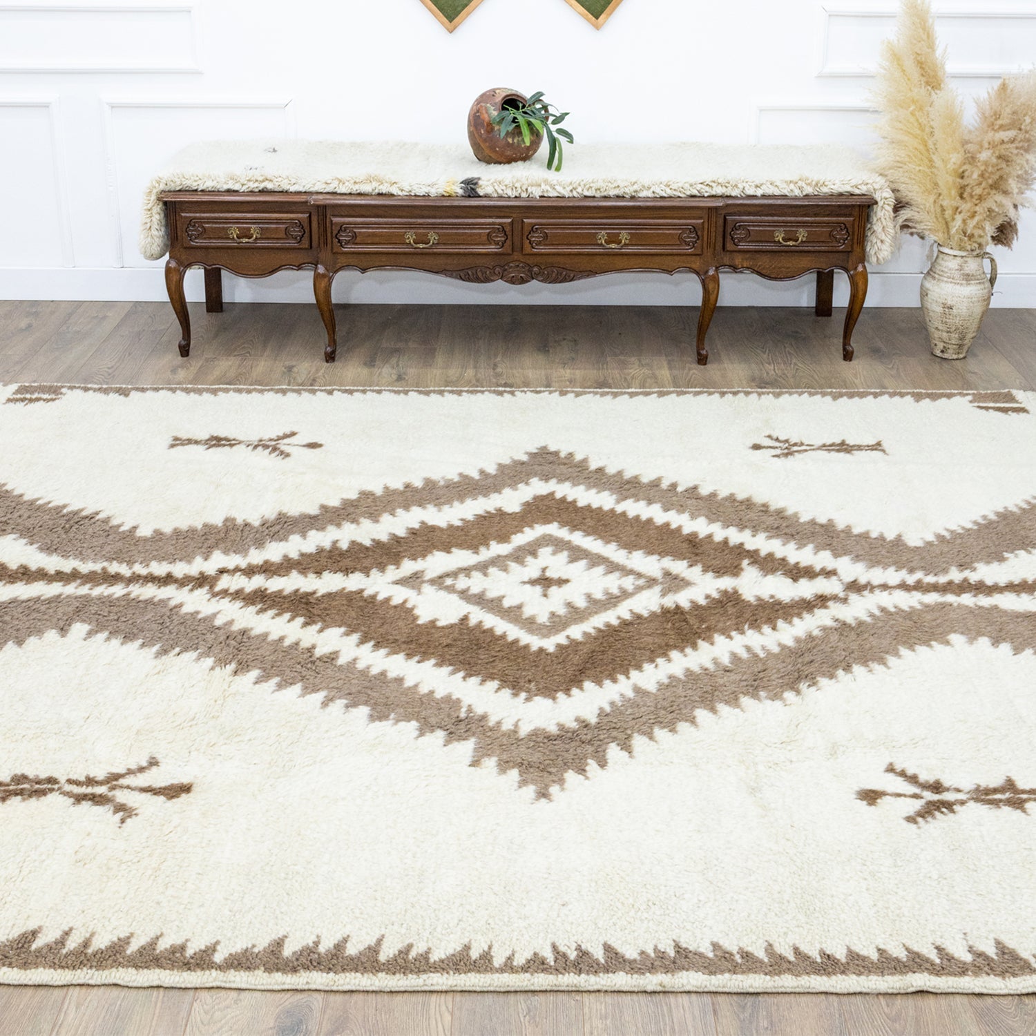 Casablanca El Dokuma Moroccan Yün Halı 235X315 Cm