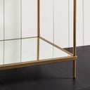 Castle Gold Metal Vitrin