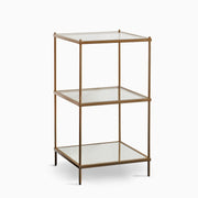 Castle Gold Metal Vitrin