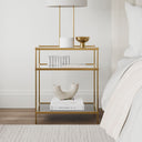 Castle Gold Metal Yan Sehpa