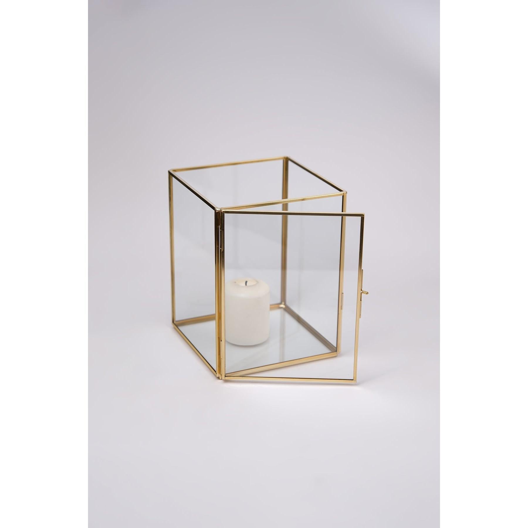 Çerçeveli Cam Mumluk