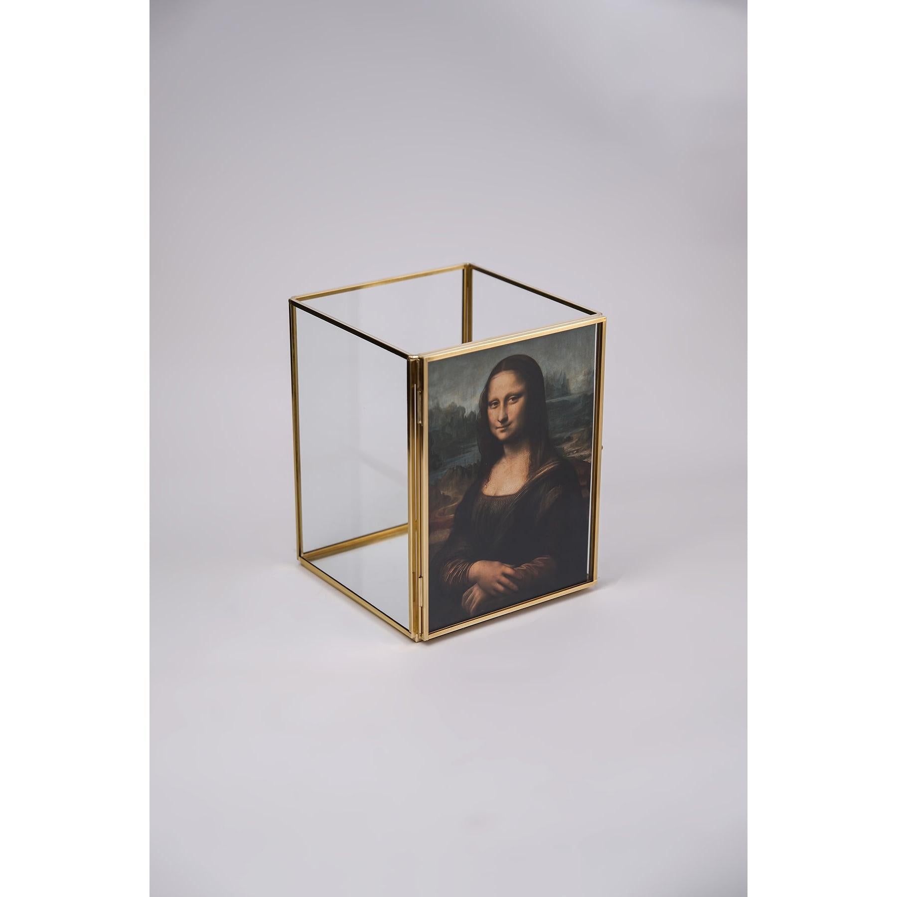 Çerçeveli Cam Mumluk