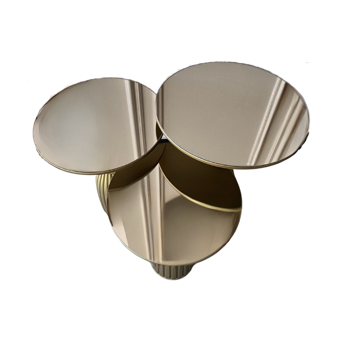 Cerchio 3'lü Yan Zigon Sehpa Set