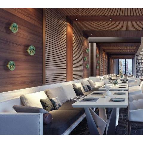 Chamaleon Mavi Seramik Aplik