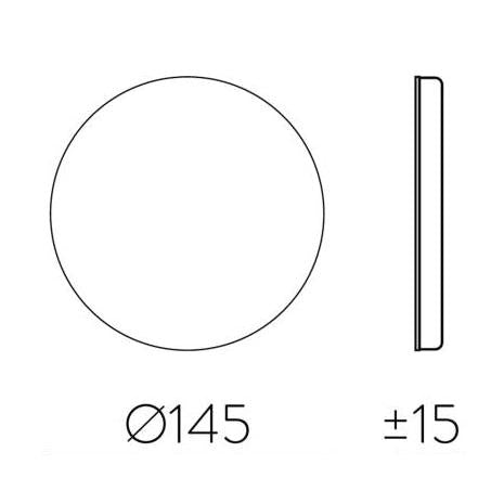 Chamaleon Mavi Seramik Aplik