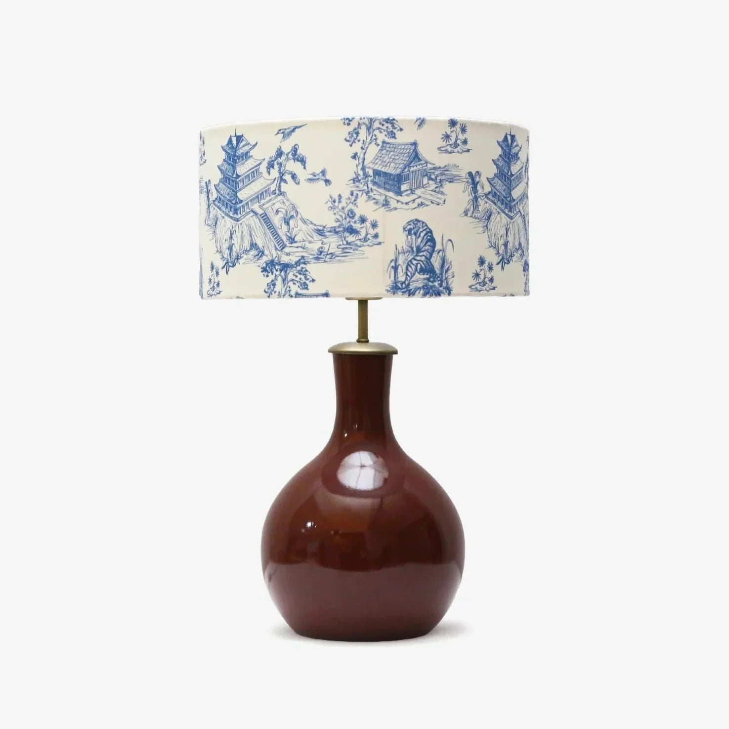 Chamonix El Yapımı Ahşap Abajur