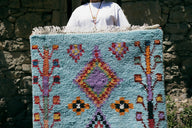 Charm El Dokuma Tülü Halı-Kilim & Halı-Qirqit Studio-Somon-NowShopFun