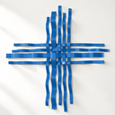 Bonmur Colors Duvar Dekoru – 110x110 cm Renkli Modern Metal Duvar Aksesuarı / Bonmur Colors Wall Decor – Large Colorful Modern Metal Wall Sculpture 110x110 cm