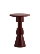 Chess Metal Sehpa Bordo