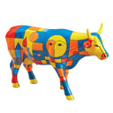 Chromatic Pastures - El Yapımı Dekoratif İnek Figürü (Cow Parade)