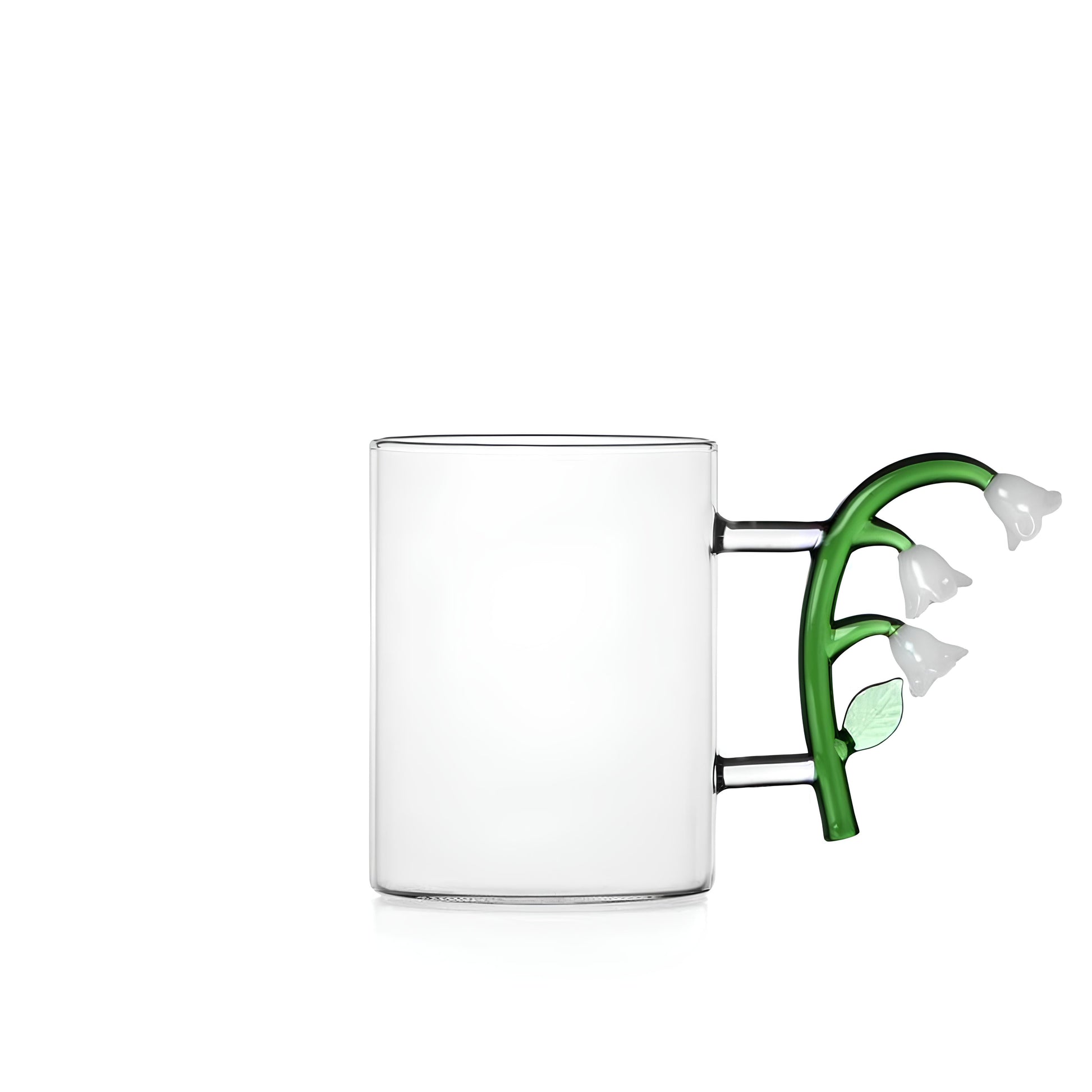 Çiçek Figürlü Cam Kupa No:4