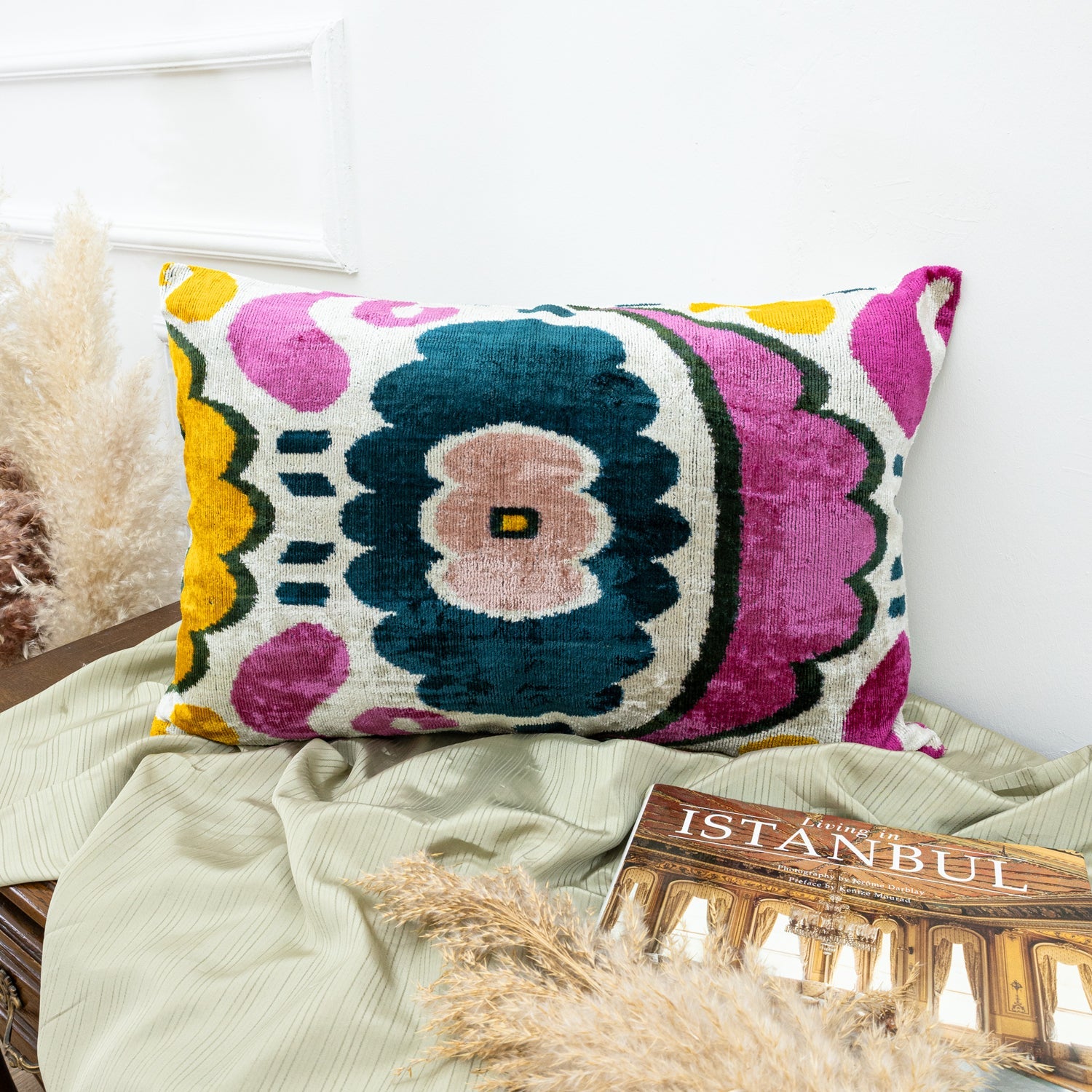 Cimcim İkat El Yapımı Kırlent 60X40 Cm