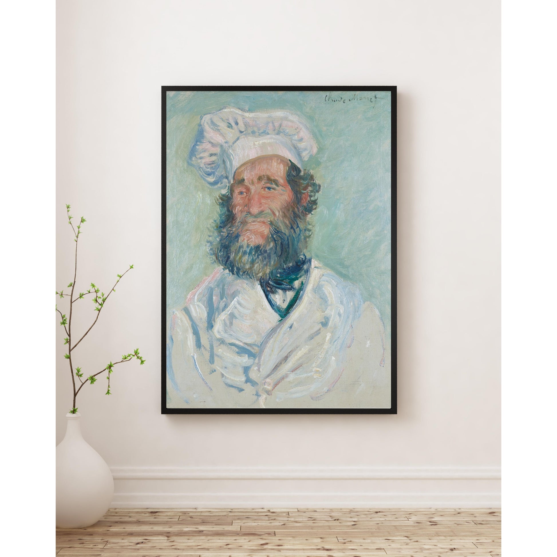 Claude Monet - Aşçı Fine Art Baskı