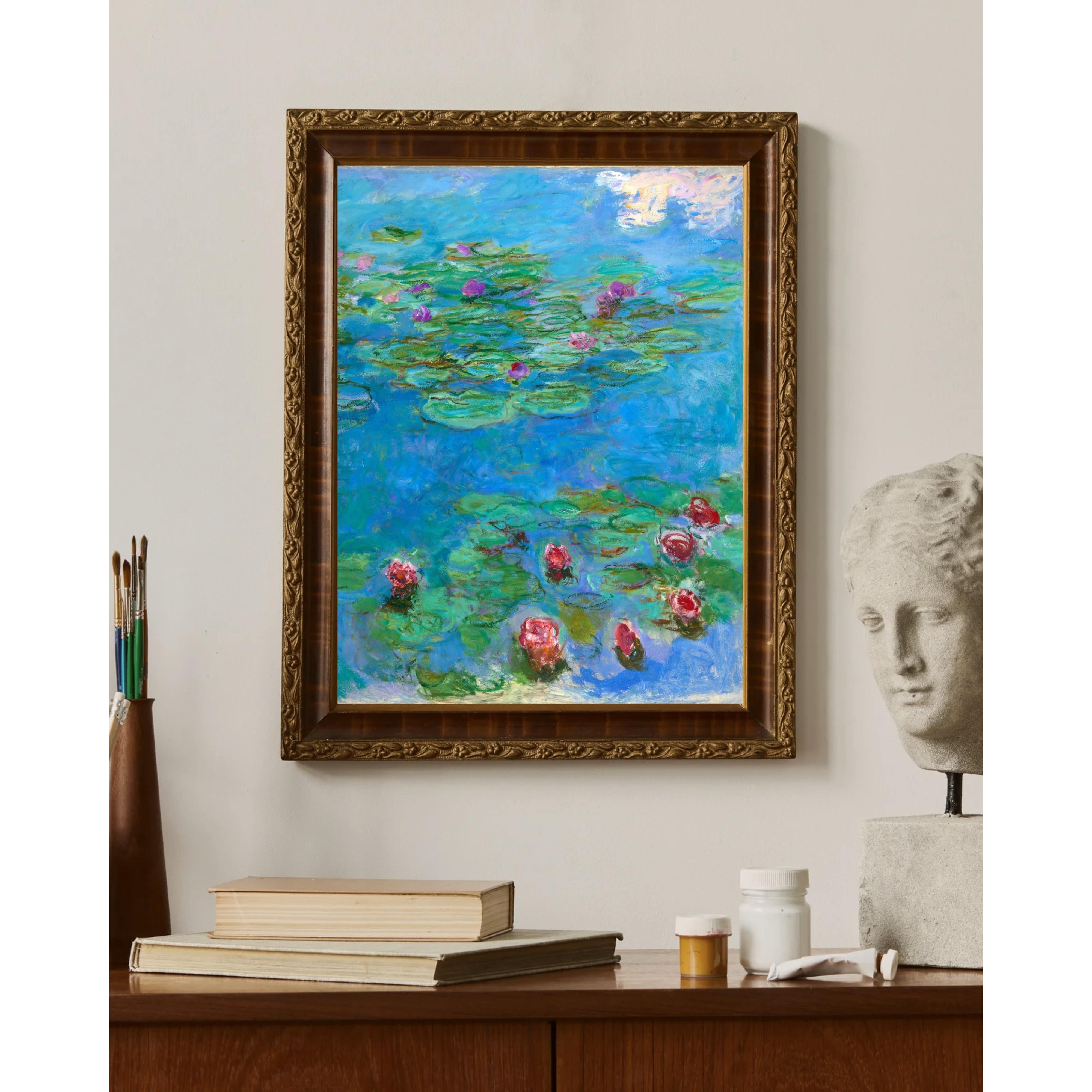 Claude Monet - Nilüferler Fine Art Baskı