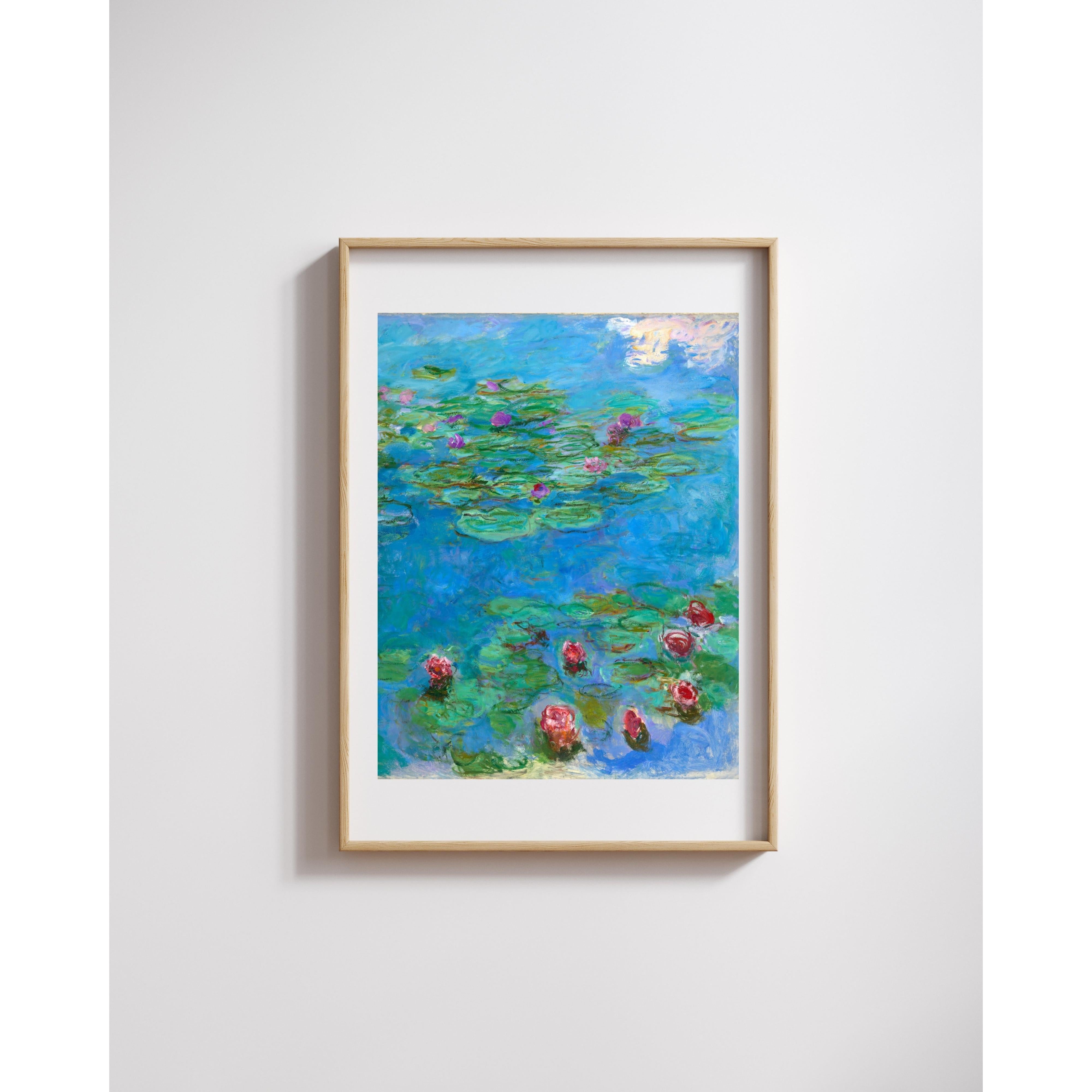 Claude Monet - Nilüferler Fine Art Baskı