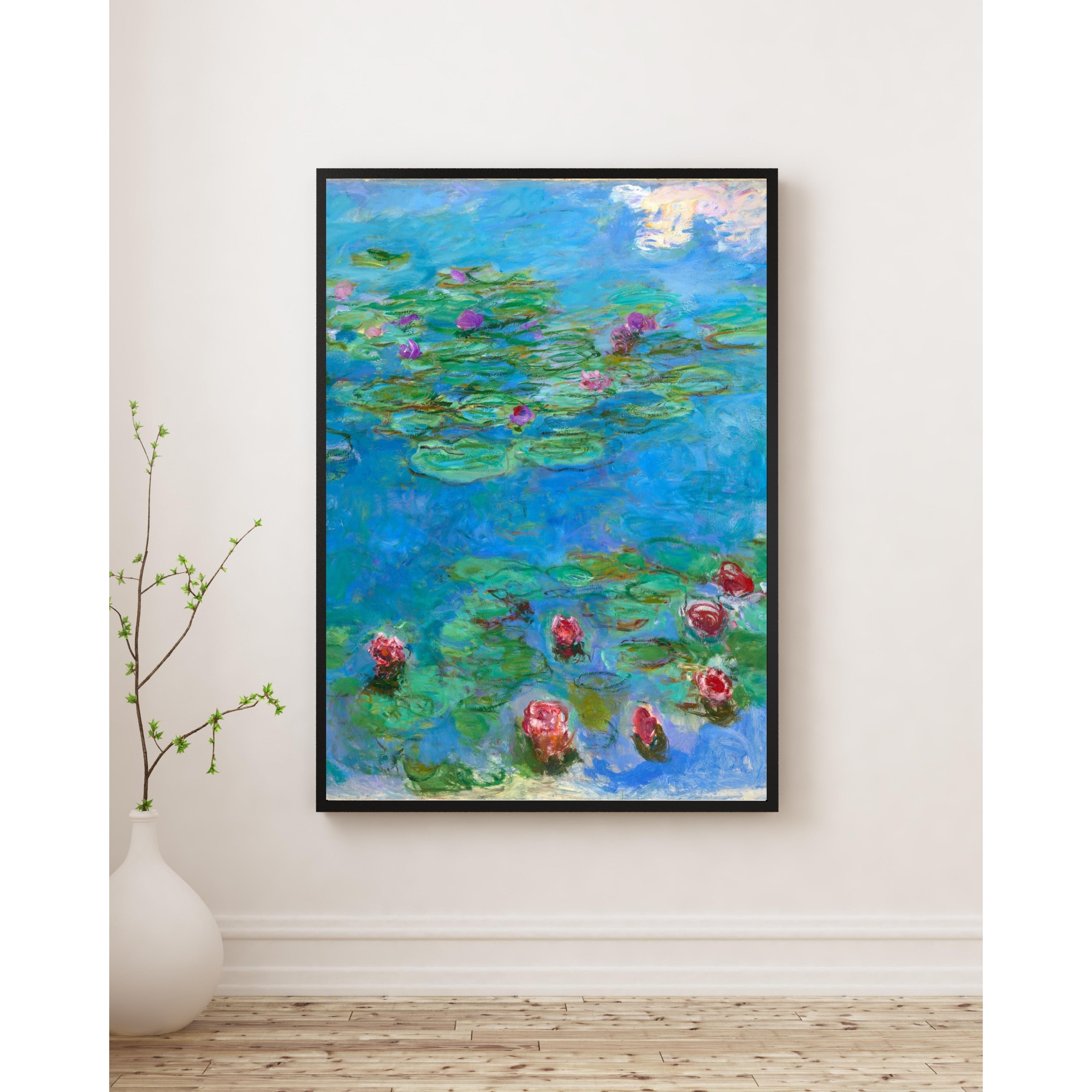 Claude Monet - Nilüferler Fine Art Baskı