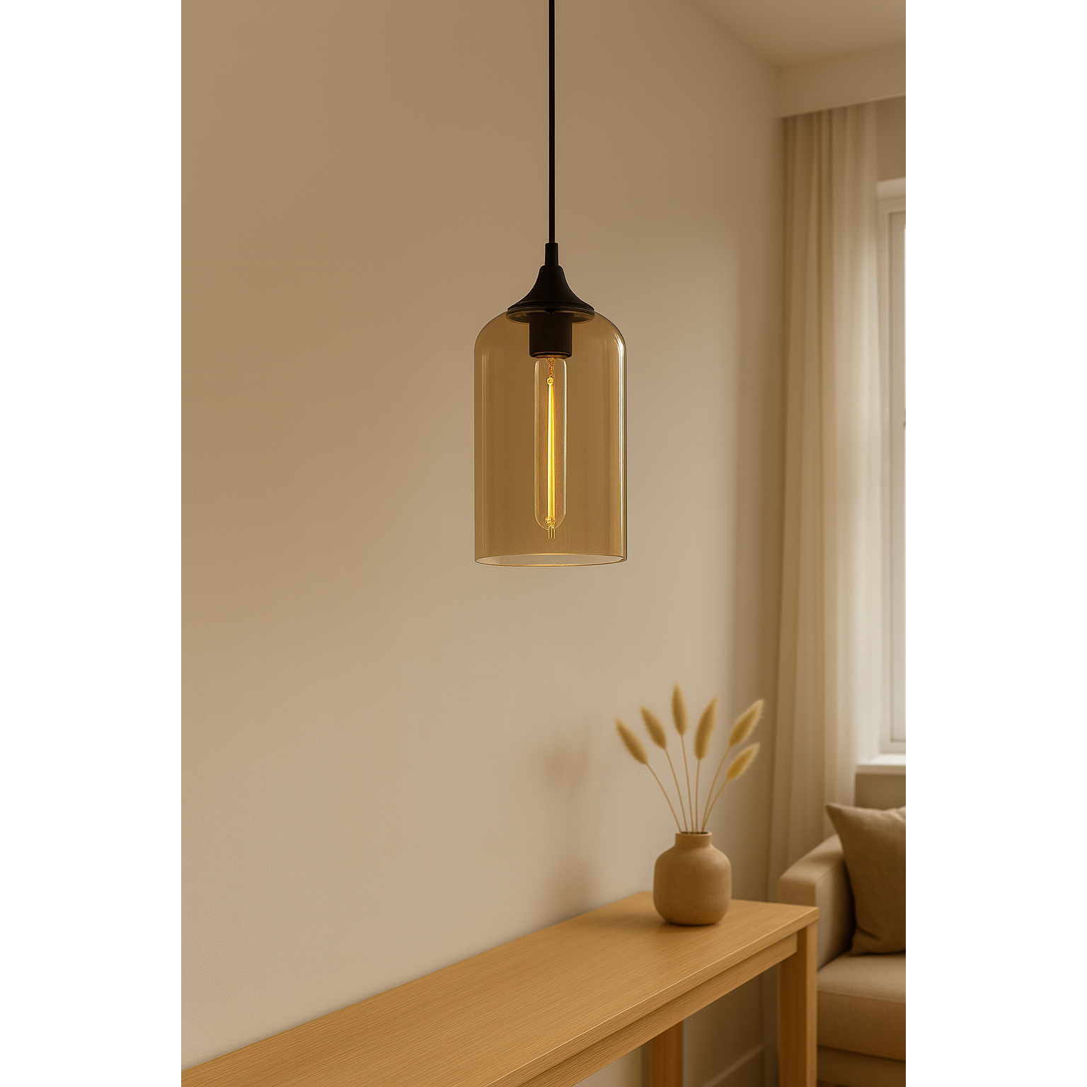 Clear Tube Cam Sarkıt Lamba